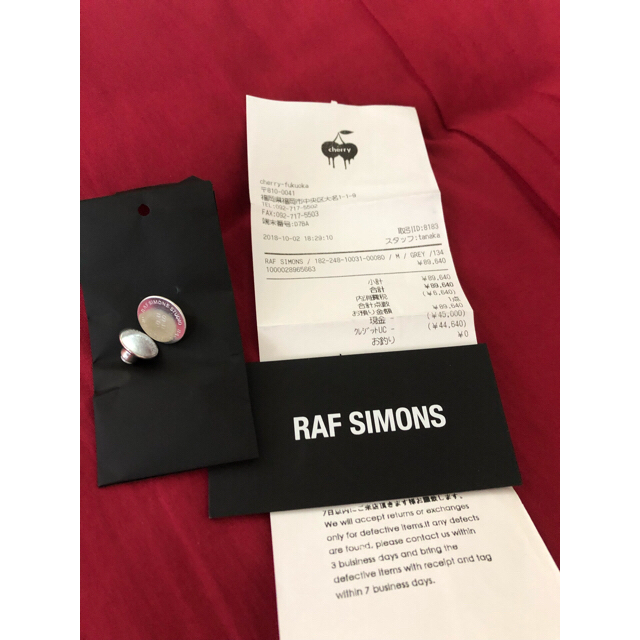 RAF SIMONS(ラフシモンズ)のraf simons オーバーサイズデニムシャツ メンズのジャケット/アウター(Gジャン/デニムジャケット)の商品写真