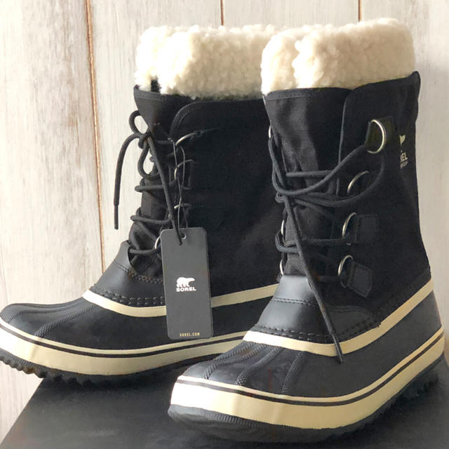 SOREL(ソレル)の★新品正規品★ソレル ウインターカーニバル スノーブーツ ブラック 22cm レディースの靴/シューズ(ブーツ)の商品写真