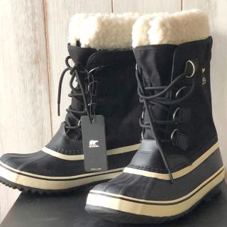 ソレル(SOREL)の★新品正規品★ソレル ウインターカーニバル スノーブーツ ブラック 22cm(ブーツ)