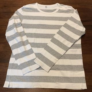 ユニクロ(UNIQLO)のUNIQLO ボーダー ロンT(Tシャツ/カットソー(七分/長袖))