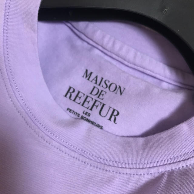 Maison de Reefur(メゾンドリーファー)のメゾンドリーファー ロゴTシャツ I'amant Tラベンダー レディースのトップス(Tシャツ(半袖/袖なし))の商品写真