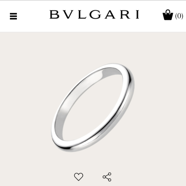 BVLGARI - ブルガリ FEDI ダイヤ ペアリング Pt950の通販 by ☆An☆'s shop｜ブルガリならラクマ