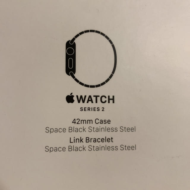 Apple Watch(アップルウォッチ)の【yuuuhiii様専用】 Apple Watch sries2 42mm メンズの時計(腕時計(デジタル))の商品写真