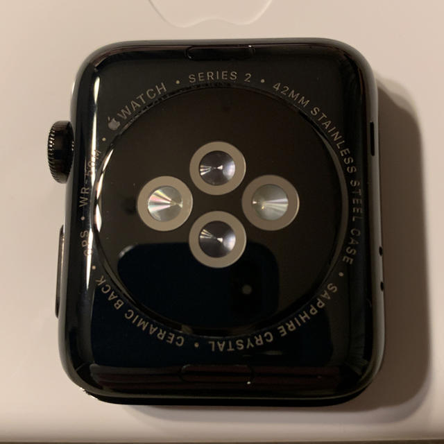 Apple Watch(アップルウォッチ)の【yuuuhiii様専用】 Apple Watch sries2 42mm メンズの時計(腕時計(デジタル))の商品写真