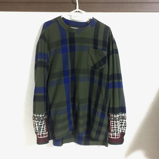sacai aw プルオーバーシャツ