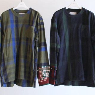 サカイ(sacai)のsacai 16aw プルオーバーシャツ(シャツ)