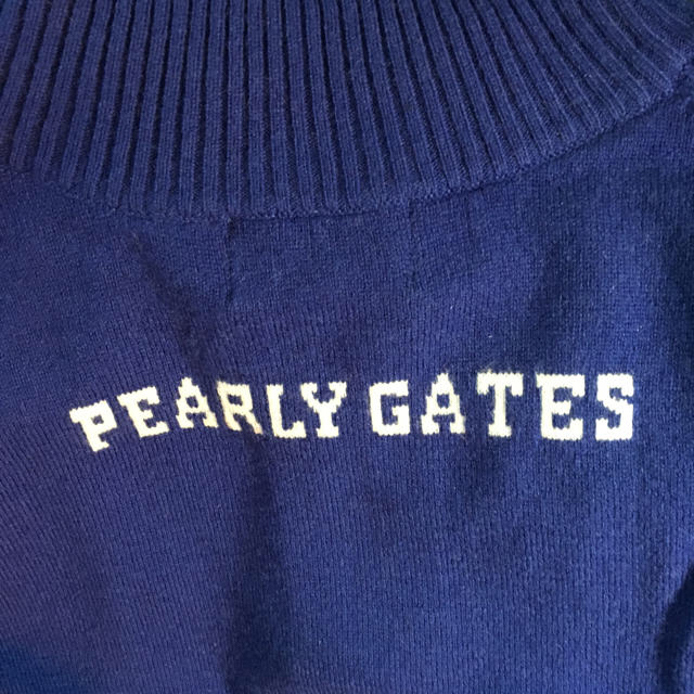 PEARLY GATES(パーリーゲイツ)の【新品】パーリーゲイツ  長袖ニット スポーツ/アウトドアのゴルフ(ウエア)の商品写真