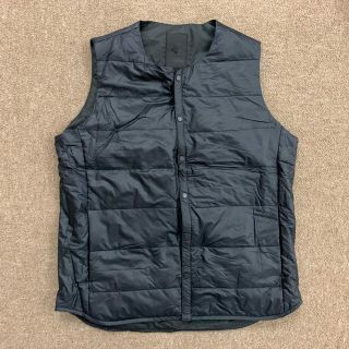 デサント(DESCENTE)のデサント オルテライン ダウンベスト H.C.S.DOWN VEST XL 黒(ダウンベスト)