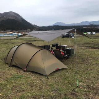 HILLEBERG - ヒルバーグ アンヤン 3GT フットプリント付き&コールマン