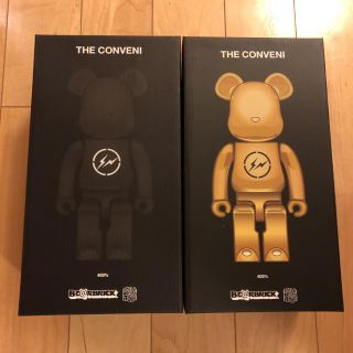 メディコムトイ(MEDICOM TOY)の即発送 FRAGMENT x The Conveni ベアブリック 2体セット(その他)