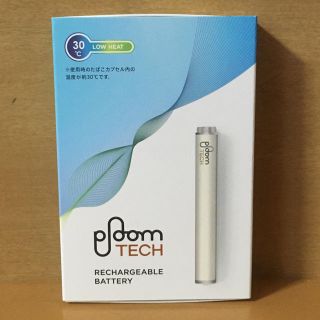 プルームテック(PloomTECH)の新品未開封‼️購入証明書付き‼️正規品 プルームテック 純正 バッテリー 白(タバコグッズ)