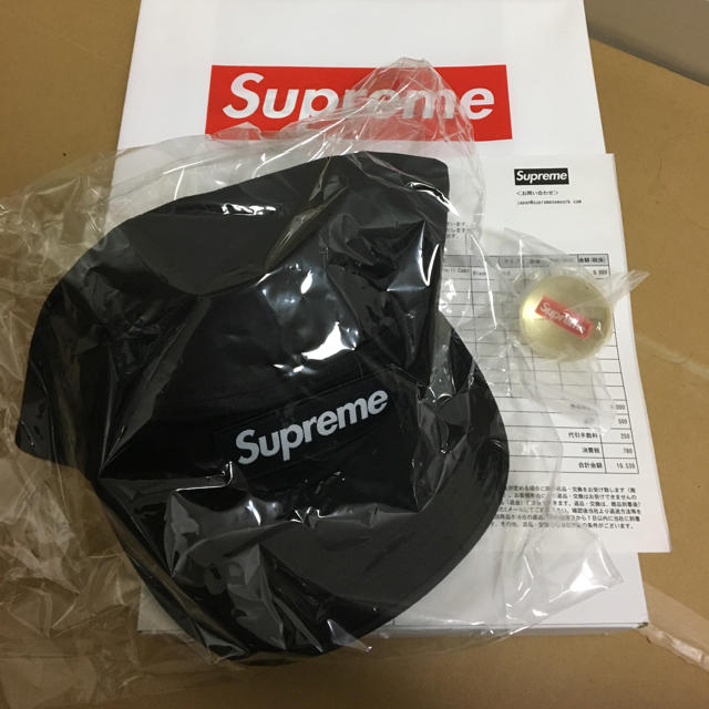 18ss Supreme Washed Chino Twill Camp Cap