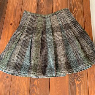 ハリスツイード(Harris Tweed)のハリスツィード プリーツスカート ビームスボーイ(ひざ丈スカート)