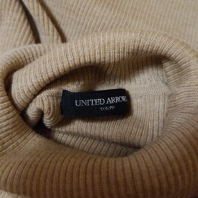 UNITED ARROWS(ユナイテッドアローズ)のmikite様専用　ユナイテッドアローズ　リブタートルセーター レディースのトップス(ニット/セーター)の商品写真