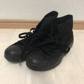 コンバース(CONVERSE)のコンバース ハイカット スニーカー ブラック 22.0(スニーカー)