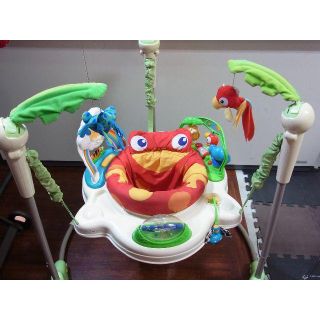 フィッシャープライス(Fisher-Price)のフィッシャープライス　レインフォレスト ジャンパルー(ベビージム)