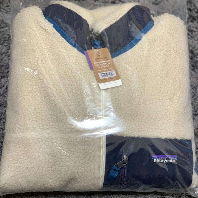 patagonia(パタゴニア)の【S】patagonia パタゴニア レトロx フリース メンズ ナチュラル メンズのジャケット/アウター(ブルゾン)の商品写真