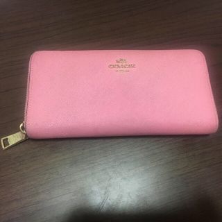 コーチ(COACH)のcoach 長財布 ピンク(財布)