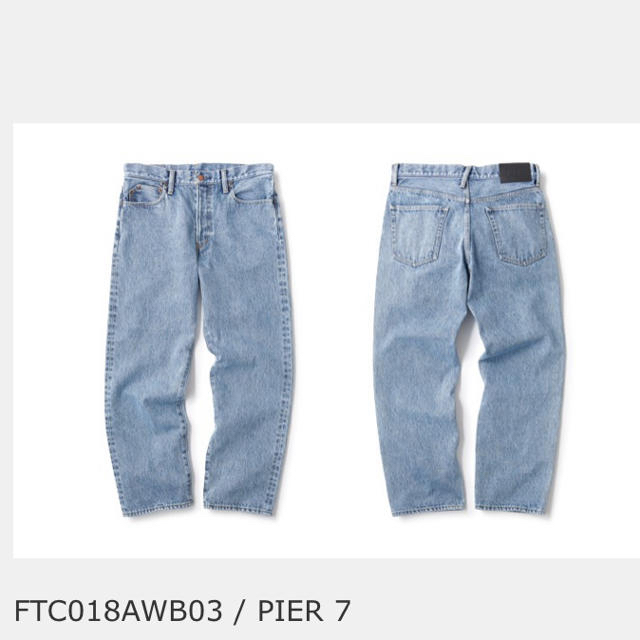 FTC(エフティーシー)のFTC 18aw PIER7 WASH 新品未使用 メンズのパンツ(デニム/ジーンズ)の商品写真