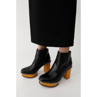 マウジー(moussy)のmoussy wood sole boot(ブーツ)