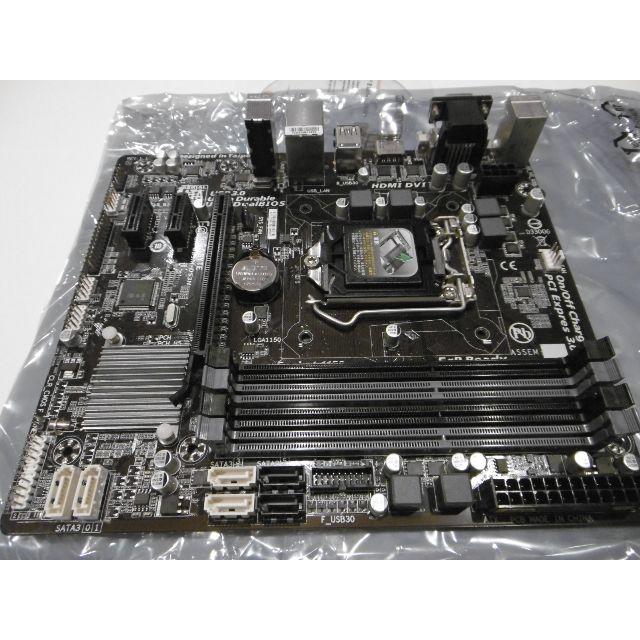 ジャンクマザーボード  GA-B85M-DS3H LGA1150 スマホ/家電/カメラのPC/タブレット(PCパーツ)の商品写真