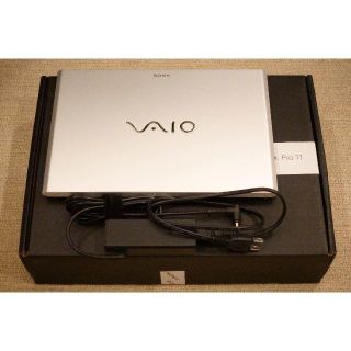 ソニー(SONY)の【美品】SONY VAIO Pro11(SVP1121A2J)(ノートPC)