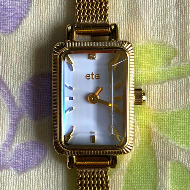 ete(エテ)のMriSu8888m 様 😊 ete  ☆  稼働品 ㉓ レディースのファッション小物(腕時計)の商品写真