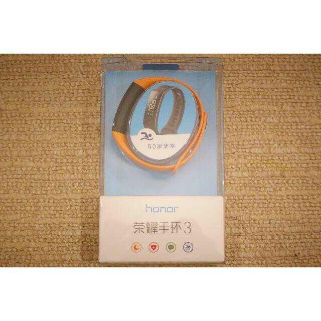 【新品】スマートウォッチ Honor Band3(オレンジ) メンズの時計(腕時計(デジタル))の商品写真