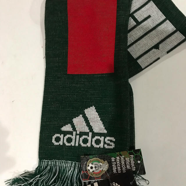 adidas(アディダス)のサッカーメキシコ代表 マフラー adidas エンタメ/ホビーのタレントグッズ(スポーツ選手)の商品写真