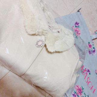 ミッシュマッシュ(MISCH MASCH)の♡ミッシュマッシュ  ラビットファーコート♡(ロングコート)