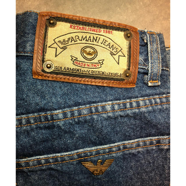 ARMANI JEANS - アルマーニ ジーンズ 90's ビンテージの通販 by バラの