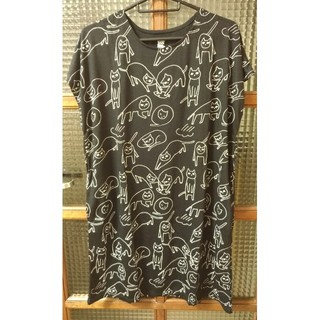 グラニフ(Design Tshirts Store graniph)のグラニフ　半袖ワンピース　春夏(ひざ丈ワンピース)