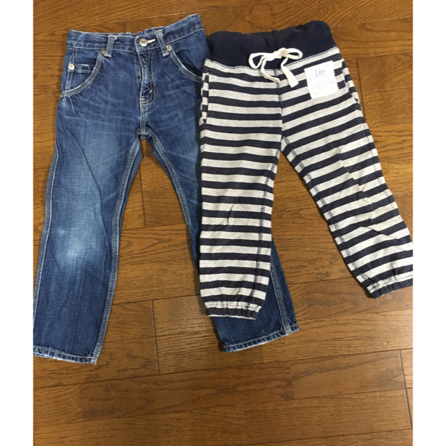 Levi's(リーバイス)のLevi'sジーンズ 110   Leeパンツ100 キッズ/ベビー/マタニティのキッズ服男の子用(90cm~)(パンツ/スパッツ)の商品写真