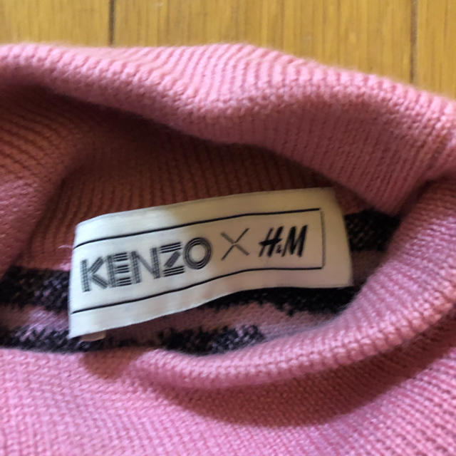 KENZO(ケンゾー)のKENZOH&Mコラボニットワンピース レディースのワンピース(ひざ丈ワンピース)の商品写真