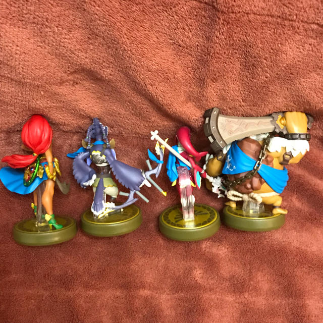 ☆ゼルダの伝説 ブレスオブザワイルド☆アミーボ☆四人の英傑 ☆ゼルダの伝説 ブレスオブザワイルド☆アミーボ☆四人の英傑