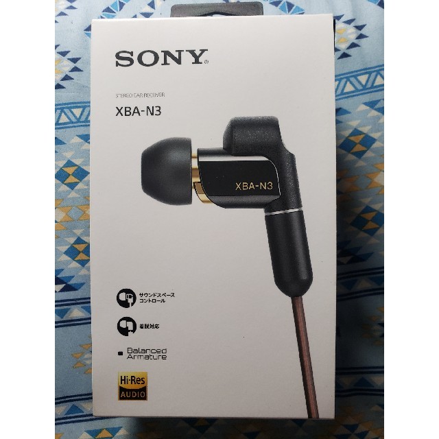 SONY(ソニー)のSONY XBA-N3 スマホ/家電/カメラのオーディオ機器(ヘッドフォン/イヤフォン)の商品写真