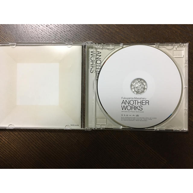 福山雅治 『 ANOTHER WORKS 』 エンタメ/ホビーのCD(ポップス/ロック(邦楽))の商品写真