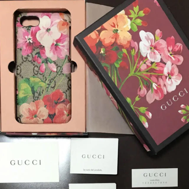 おしゃれ iphone7plus カバー 財布 - Gucci - グッチ iPhone8ケースの通販 by おもち｜グッチならラクマ