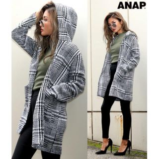 アナップ(ANAP)のANAP フーディジャケット🧥(カーディガン)