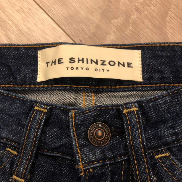 Shinzone(シンゾーン)のシンゾーン  ハイウエストスリムパンツ レディースのパンツ(デニム/ジーンズ)の商品写真