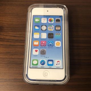 アイポッドタッチ(iPod touch)の【新品・未開封】iPod touch 16GB 第6世代 ブルー(ポータブルプレーヤー)