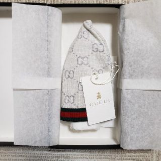 グッチ(Gucci)のGUCCI　ベビー　ニット帽(帽子)