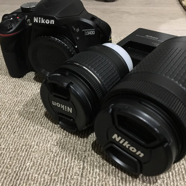 デジタル一眼レフカメラ Nikon D3400 ブラック