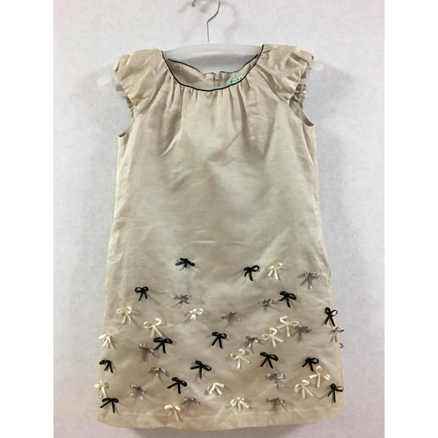 TOCCA(トッカ)のTOCCA kids リボンワンピース 入学式に！ キッズ/ベビー/マタニティのキッズ服女の子用(90cm~)(ワンピース)の商品写真