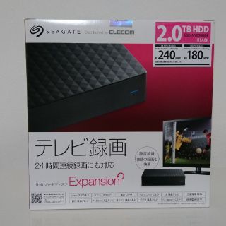 エレコム(ELECOM)のテレビ録画用ハードディスク ELECOM 2TB(PC周辺機器)