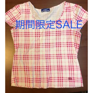 バーバリーブルーレーベル(BURBERRY BLUE LABEL)のBURBERRY カットソーTシャツ(Tシャツ(半袖/袖なし))