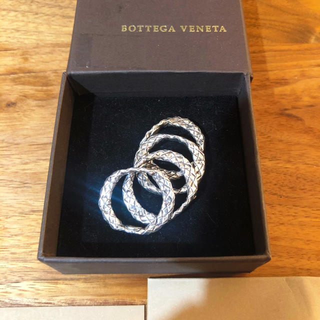 Bottega Veneta(ボッテガヴェネタ)の[値下げ] Bottega Veneta ボッテガ・ヴェネタ リング 19号 メンズのアクセサリー(リング(指輪))の商品写真