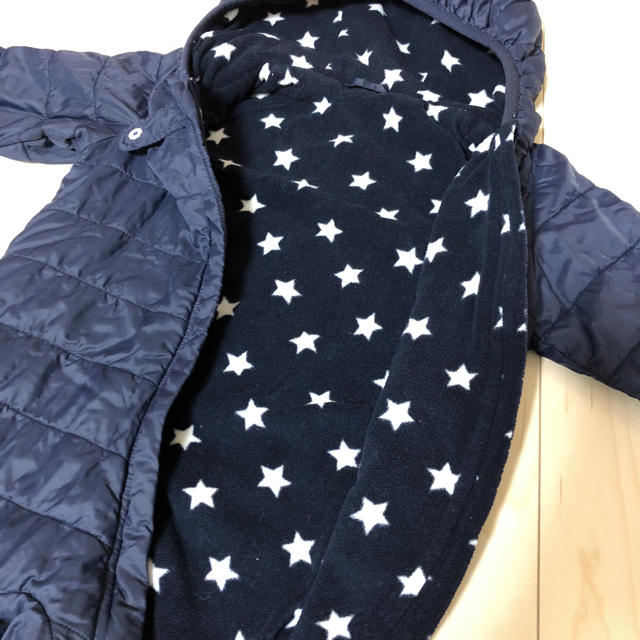 UNIQLO(ユニクロ)のUNIQLO☆カバーオール キッズ/ベビー/マタニティのベビー服(~85cm)(カバーオール)の商品写真