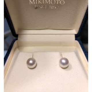 ミキモト(MIKIMOTO)のミキモト パールピアス 18Ｋ(ピアス)