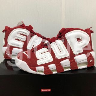 シュプリーム(Supreme)の27.5cm Supreme NIKE AIR MORE UPTEMPO (スニーカー)